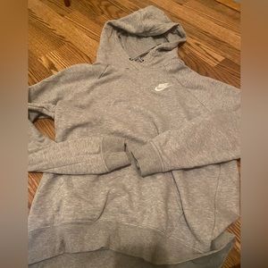 Grey nike hoodie